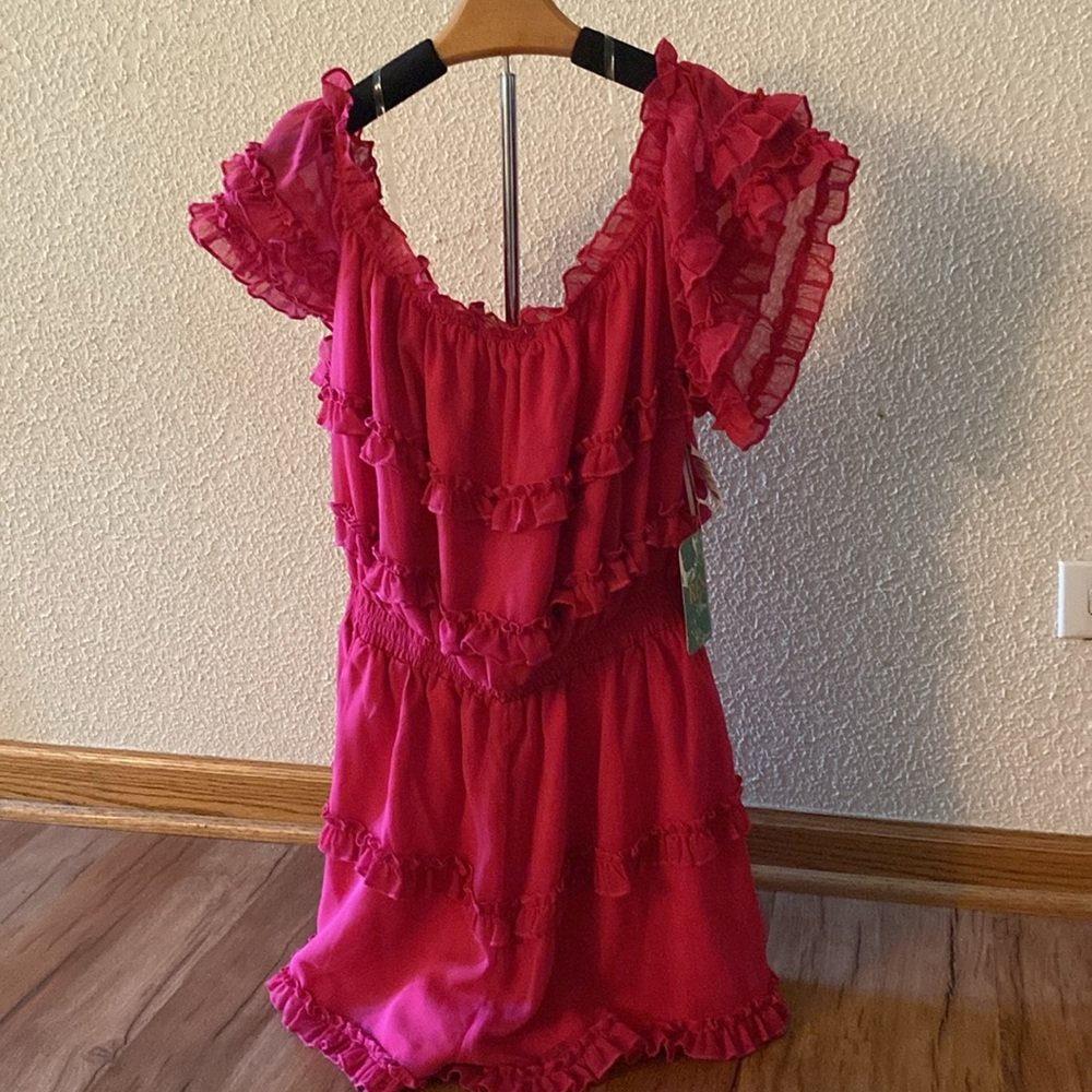 AKIRA RESORT Pink Women’s Medium Sized Romper